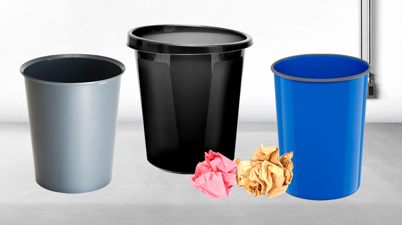 Корзины для бумаг: стильные и практичные решения для офиса