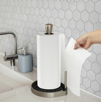 Бумажные полотенца "Laima", 2 слоя, 22x23см, 18м, перфорация, тиснение, белые, 4 рулона в упаковке